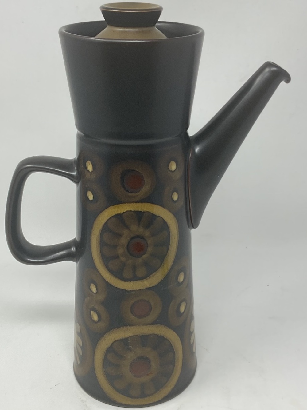 Denby Arabesque (retired) Stoneware 6 Cup Coffee Pot